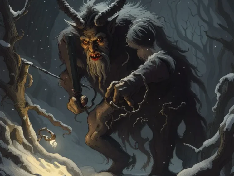 Krampus Art: A Visual Exploration of Folklore and Fear