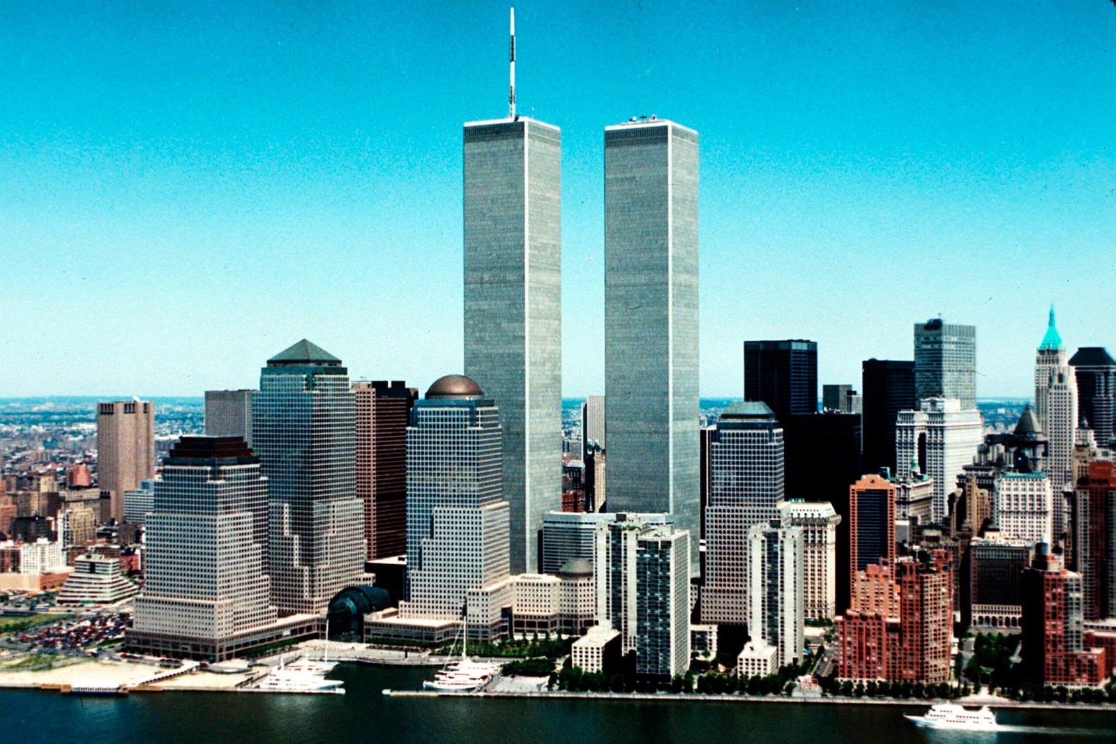 Original Movie Posters Featuring the World Trade Center Twin Towers